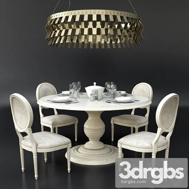 Marioni and austin & tudor set 2 3D Model Free