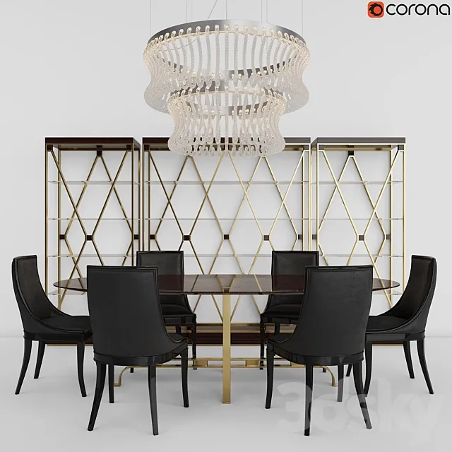 Marioni and Barovier & Toso Set 1 3DModel