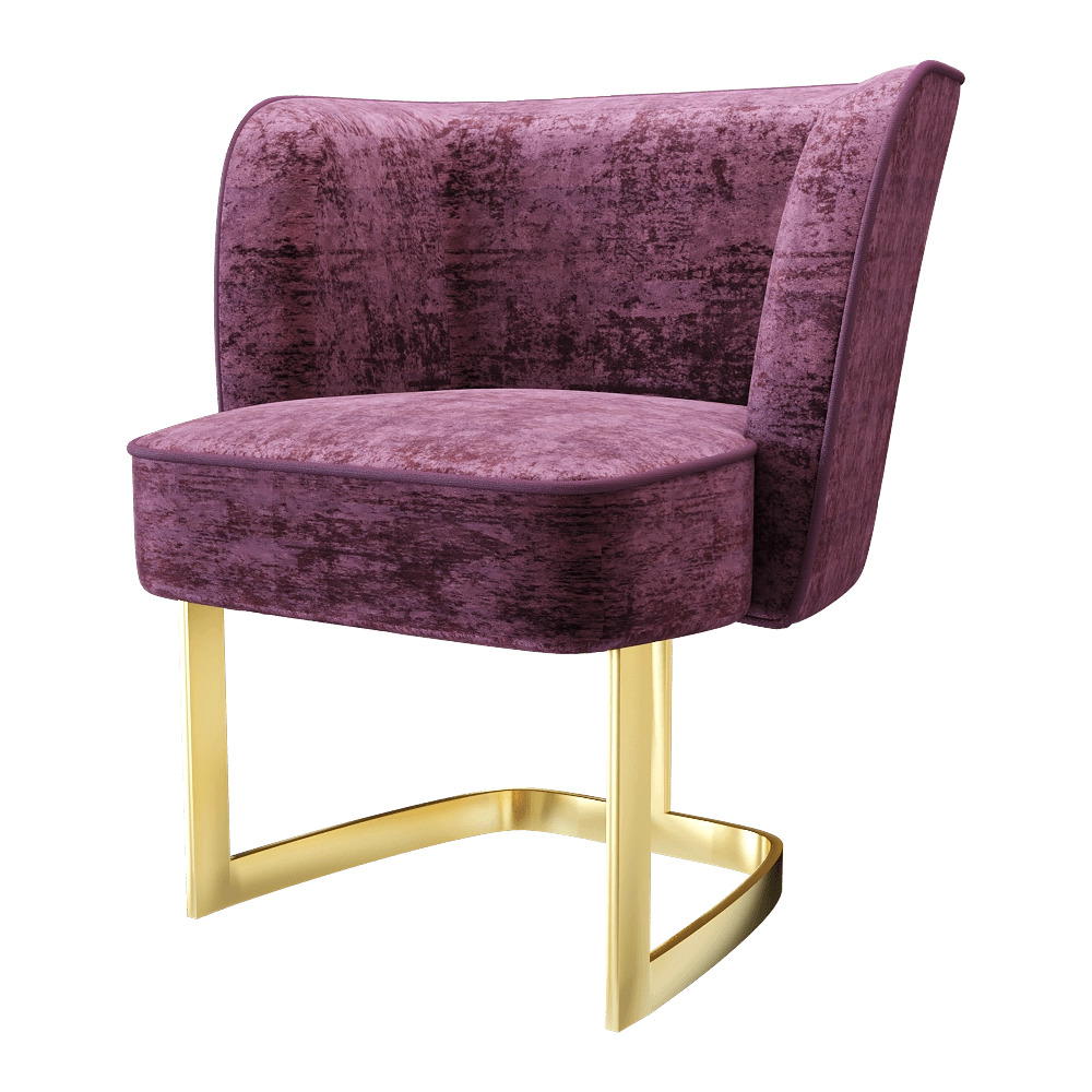 MARIONI - Padded chair Joan 3D Model