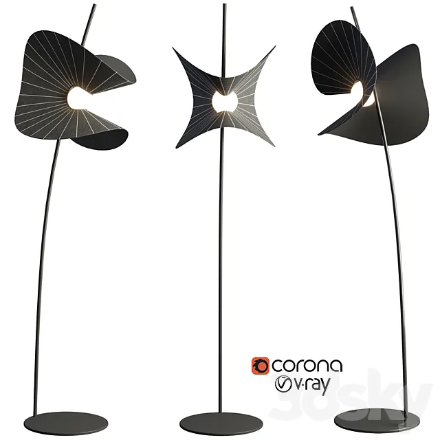 MARIPOSA FLOORLAMP 3DModel