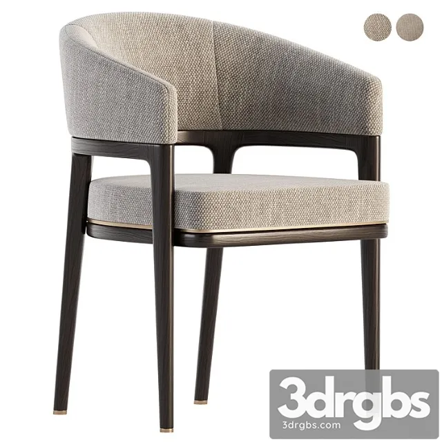 Mark Dining Chair By Aster 3D Model Free