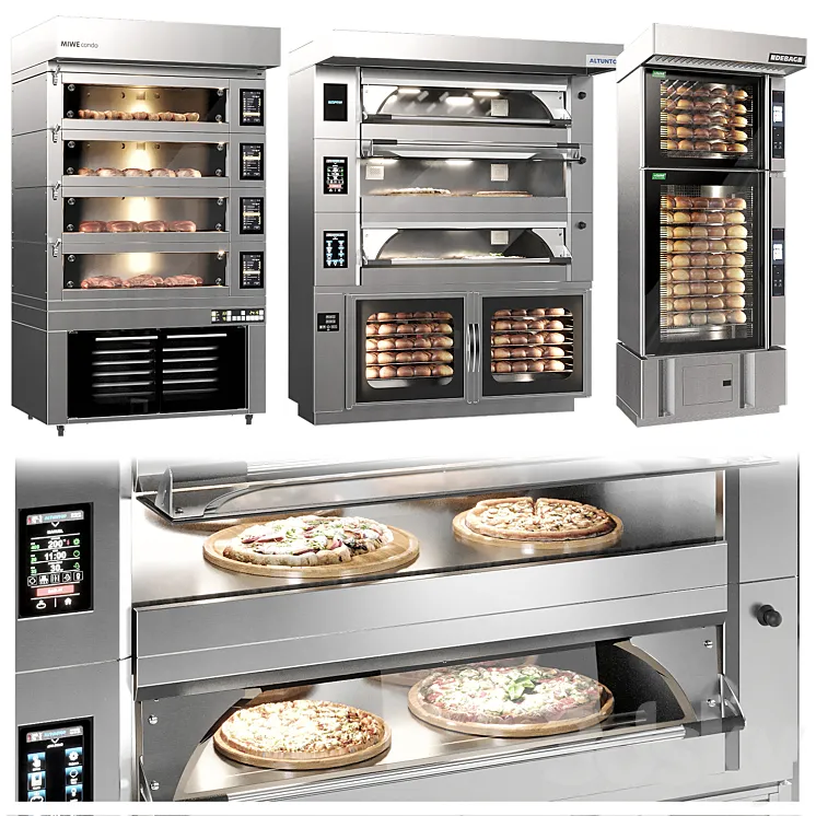 Market Bakery 3D Model Free