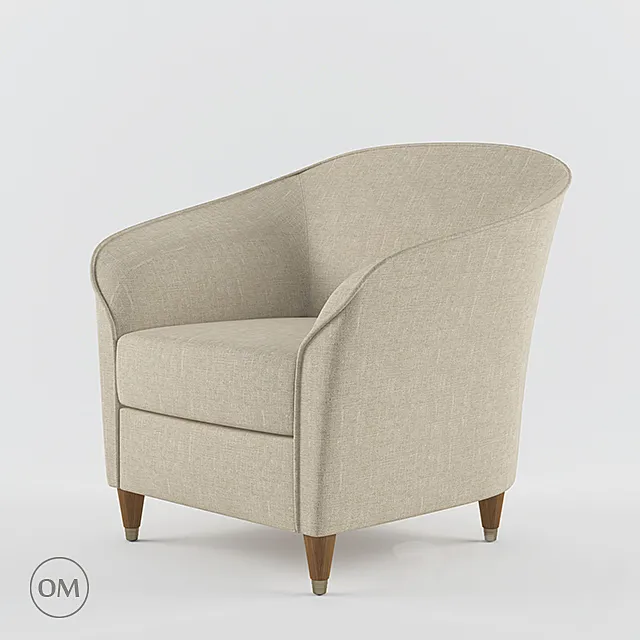 Marko Kraus Britannic Armchair 3D Model