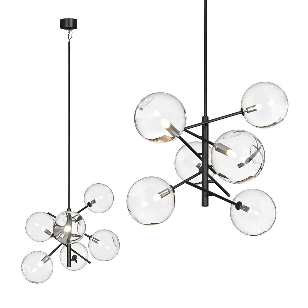Markslojd - Pendant lamp Andrew 6L 3D Model