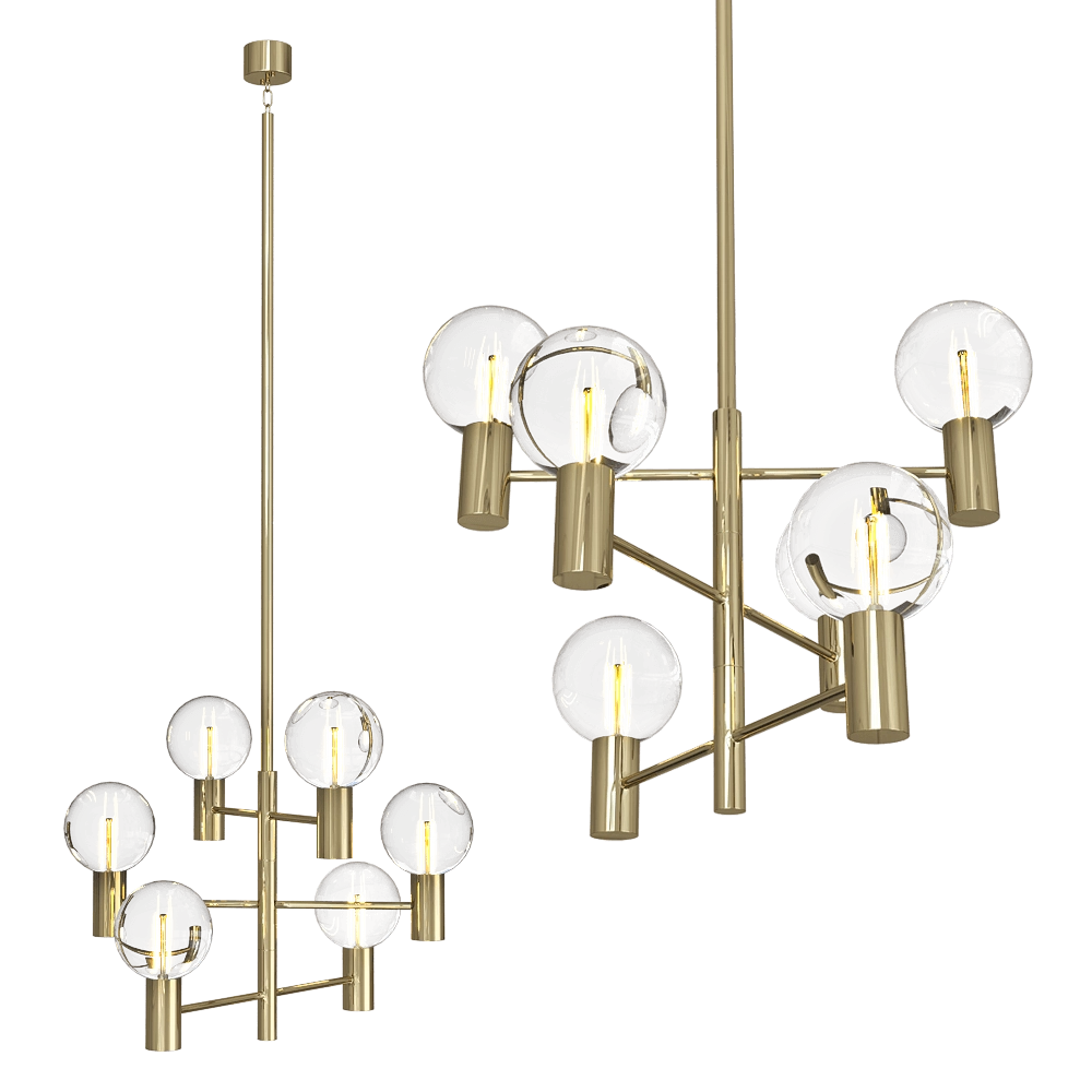 Markslojd - Pendant lamp CAPITAL 6L 3D Model