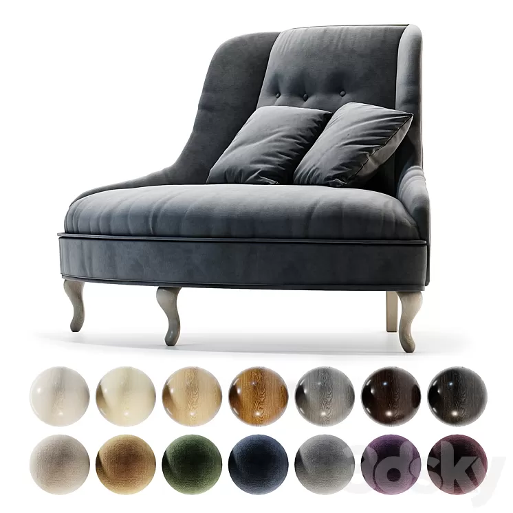 Marlene sofa 3D Model