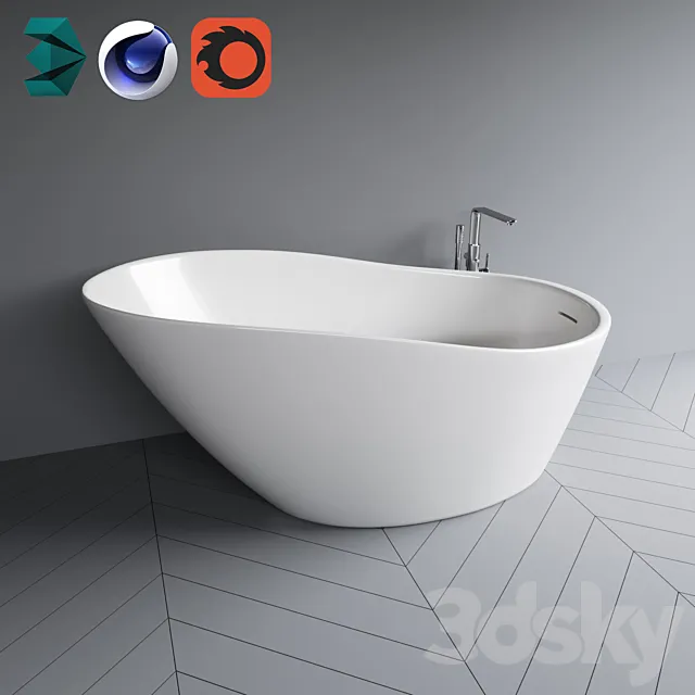 Marmorin design mia 3D Model