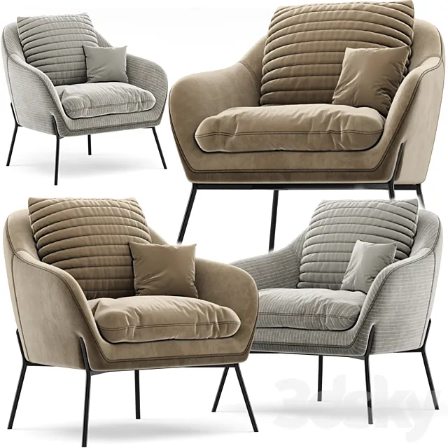 Marquand armchair 3D Model