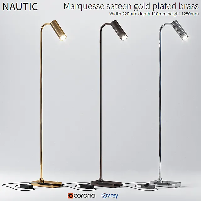 Marquesse sateen 3D Model