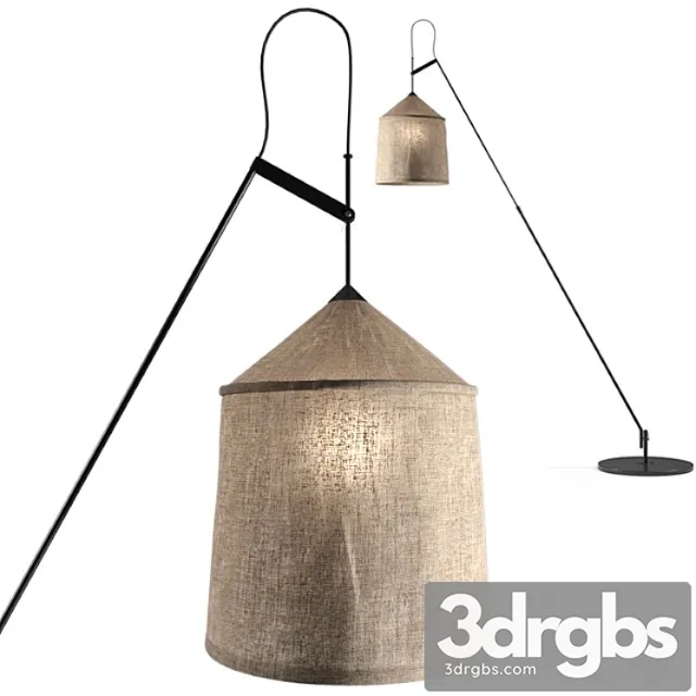 Marset jaima p307 outdoor floor lamp 3D Model Free