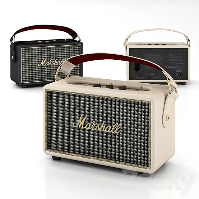 Marshall Kilburn Cream & Black 3DModel