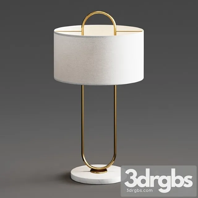 Marston Table Lamp 3D Model Free