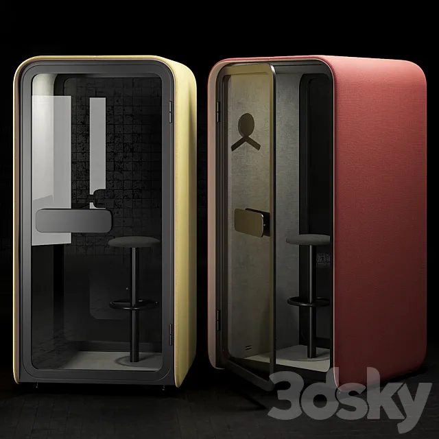 Martela podbooth 3DModel