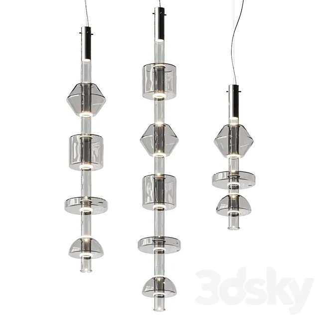 Martinelli Luce Infinita Pendant Lamp 3D Model