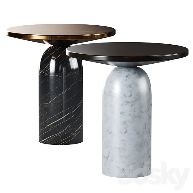 Martini Side Tables By CB2 3DModel