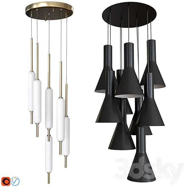 Marzais Créations BE GOOD. ASORA ONE Lampatron 3D Model