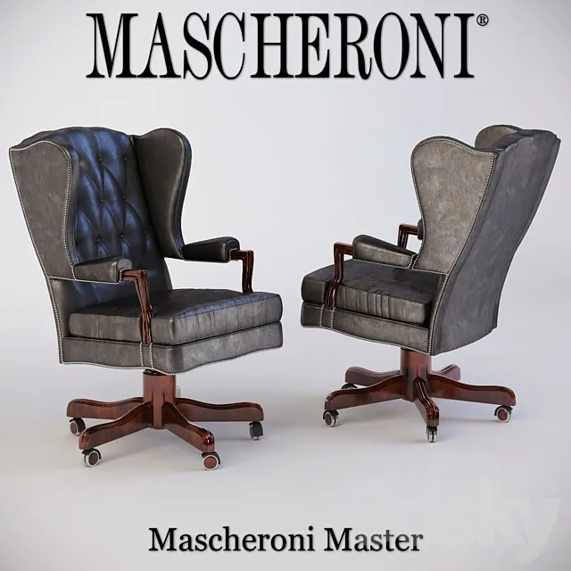 Mascheroni Master Armchair 3D Model