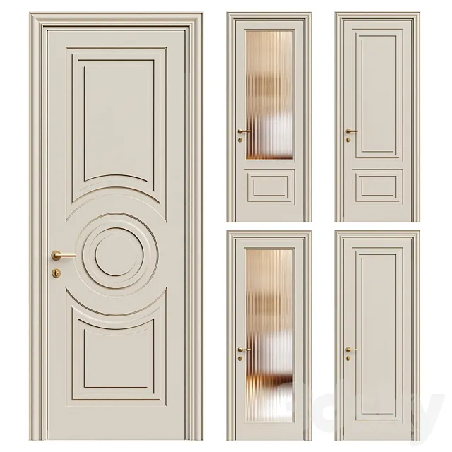 Mascot Volhovec door - Interior door 229 3D Model