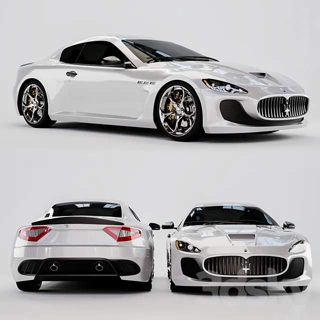 Maserati granturismo 3D Model