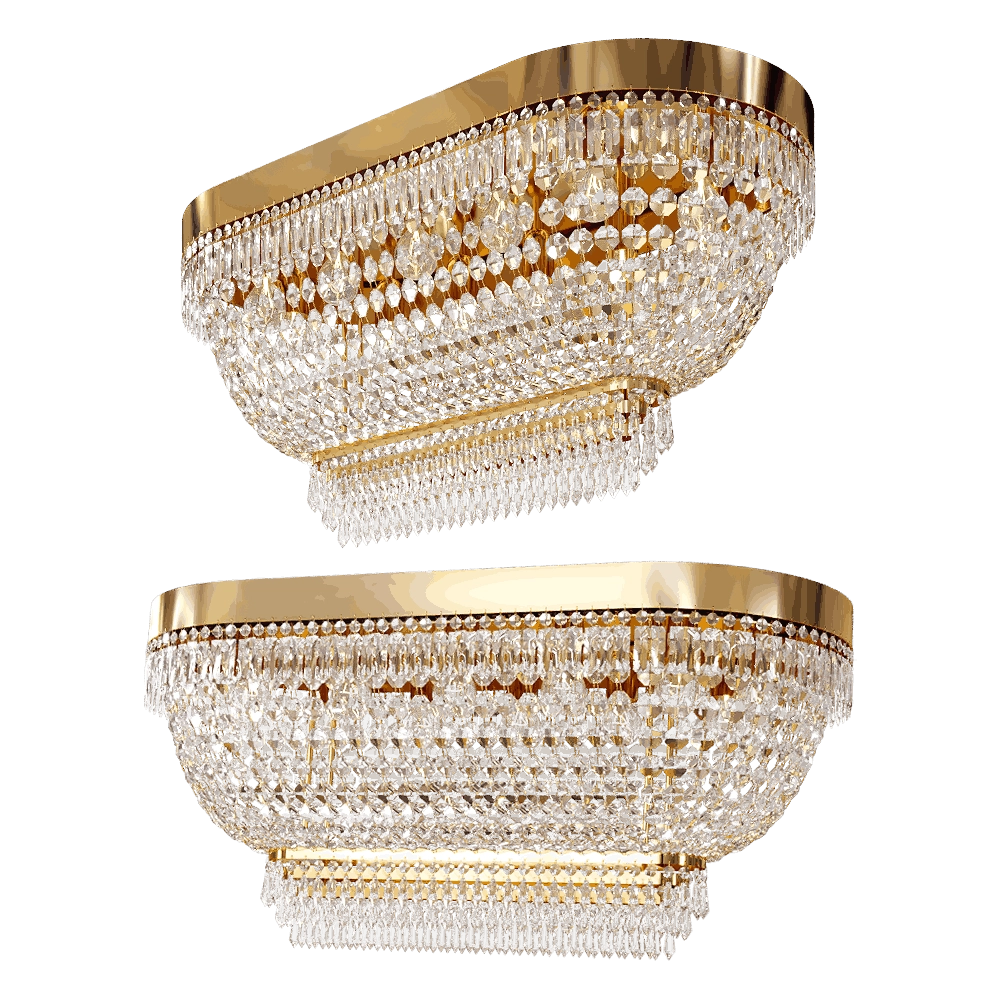 Masiero - Chandelier VE 820 PL12+2 3D Model