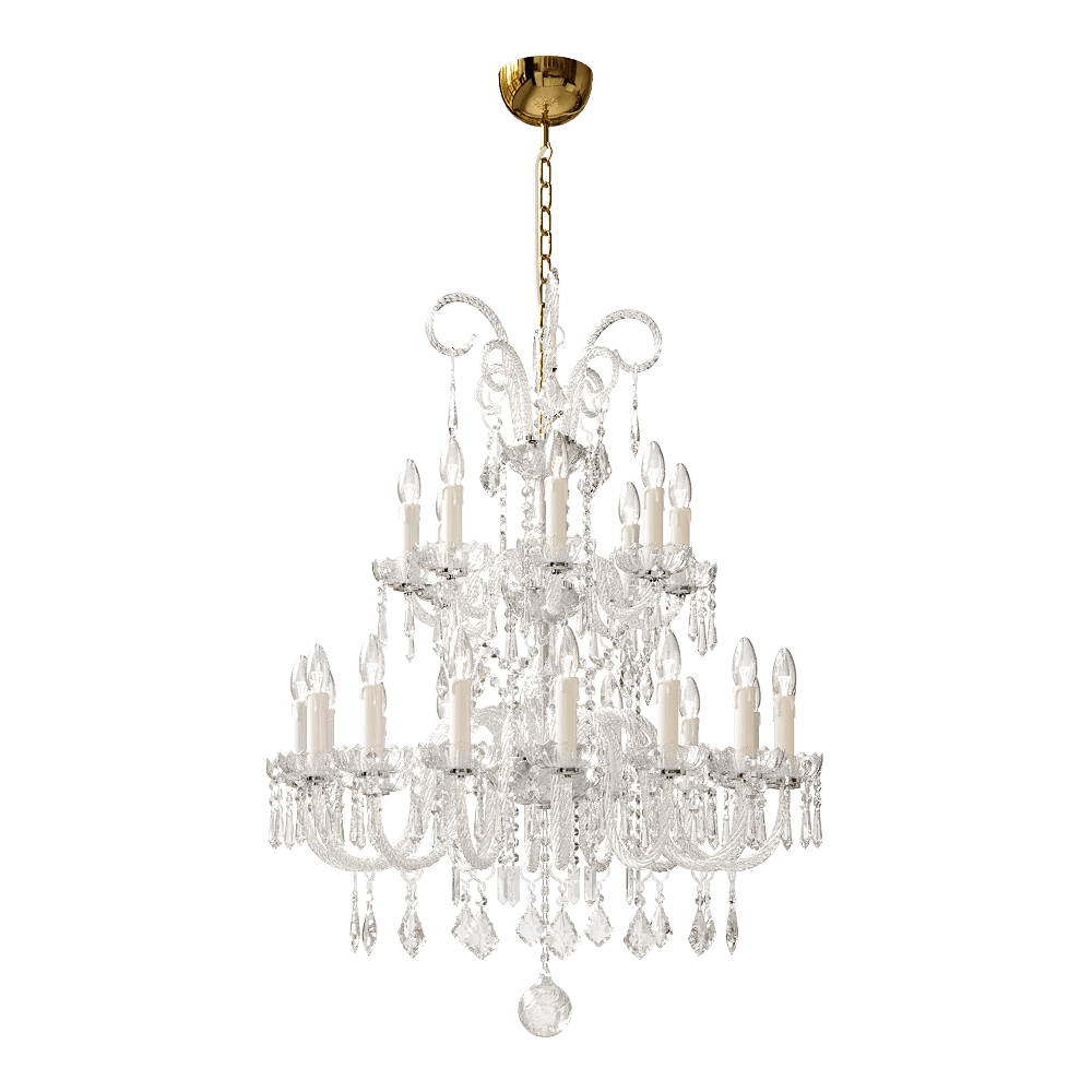 Masiero - Chandelier VE 874-16+8 3D Model