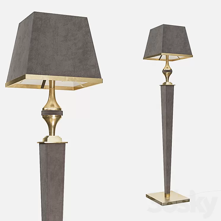 Masiero Darshan STL floor lamp 3D Model