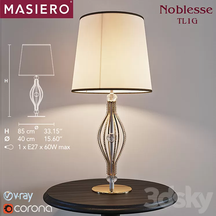 Masiero Noblesse TL1G 3D Model