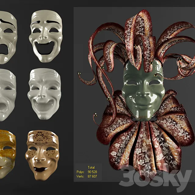 Mask 3D Model