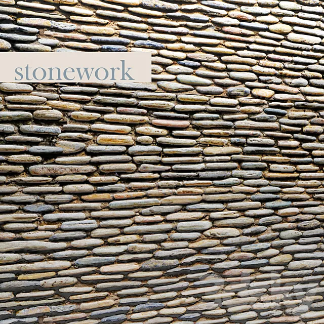 Masonry. 3D Model