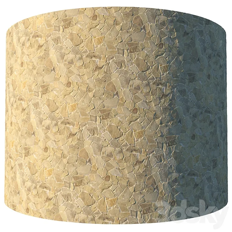 Masonry material 09 4k seamless PBR 3D Model Free