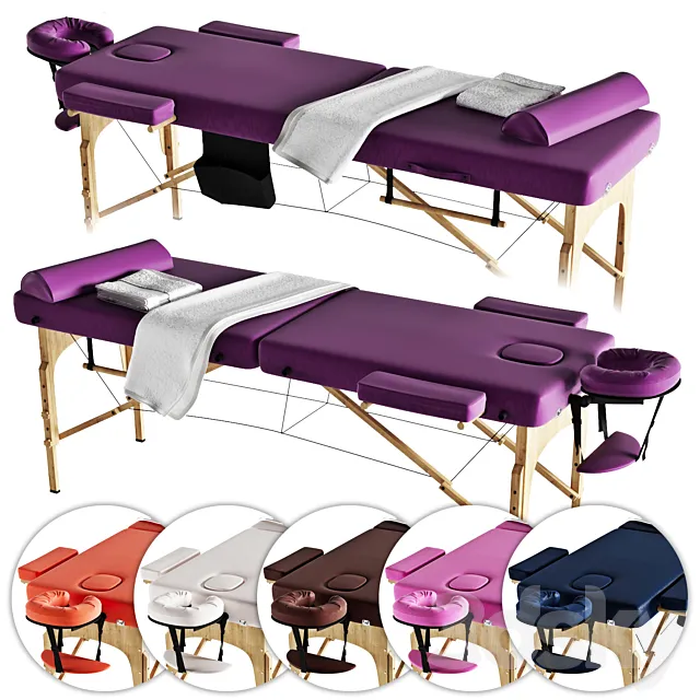 Massage table Sierra 3DModel