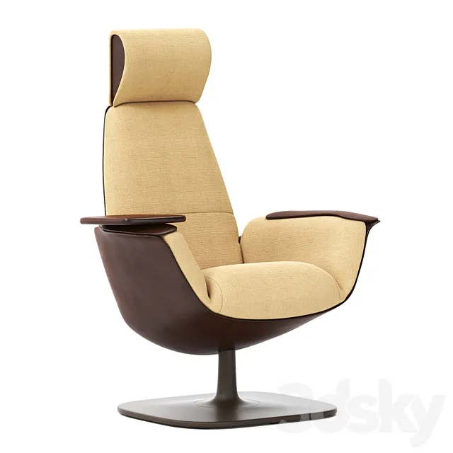 MASSAUD Armchairs 3DModel