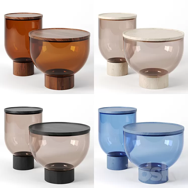 MASTEA tables by Miniforms 3D Model