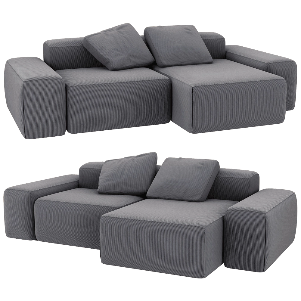 Masterfabrik  - Sofa Rokho - 1 3D Model