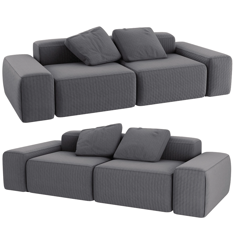 Masterfabrik  - Sofa Rokho 3D Model