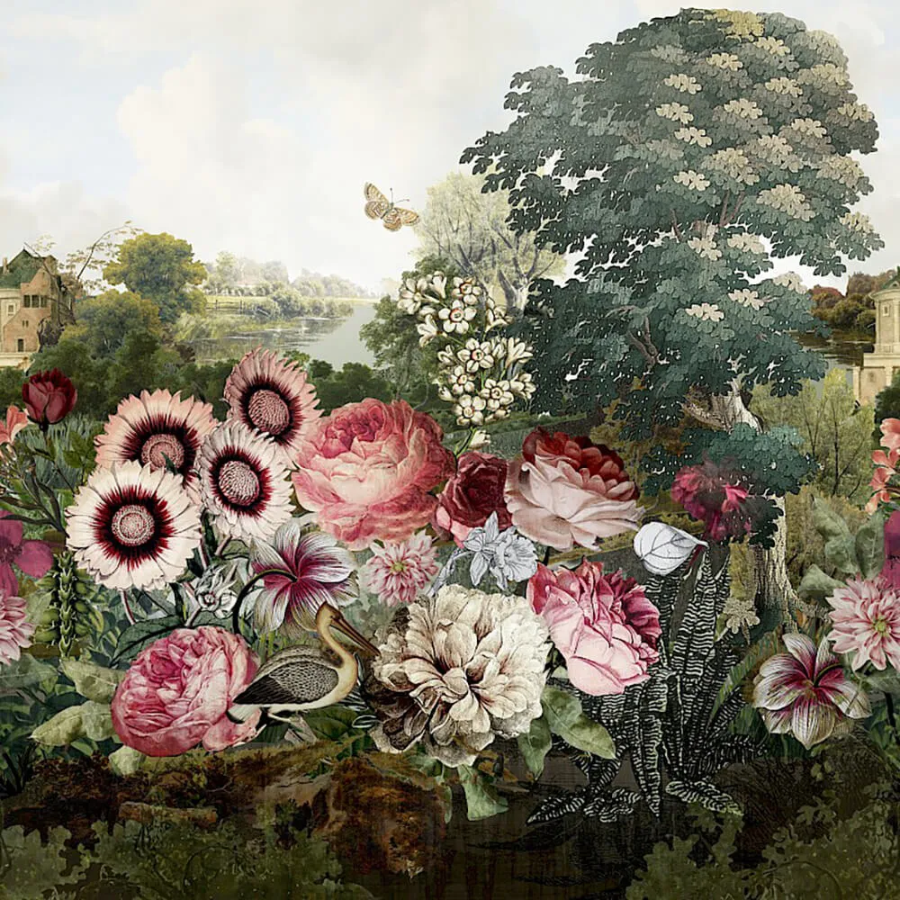 Masureel - Wallpaper Sissinghurst 3D Model