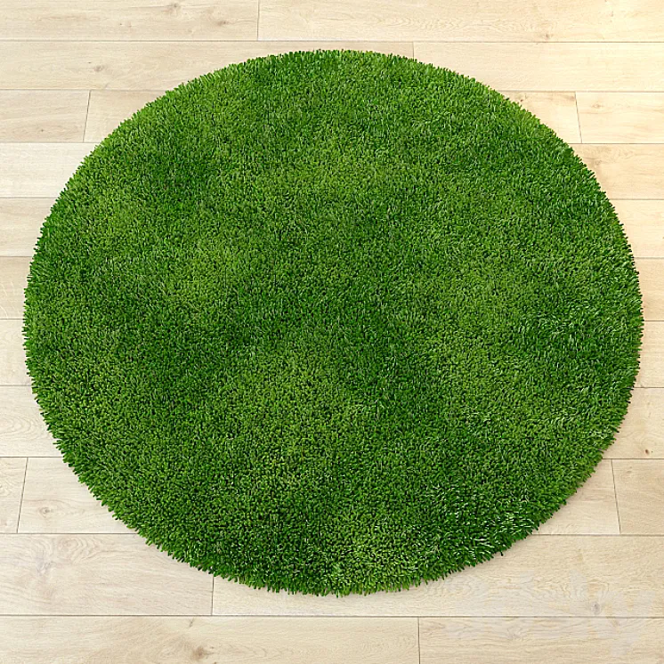 Mat round "grass" 3D Model Free