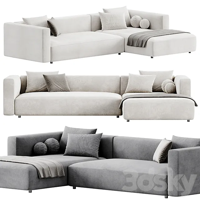 MATCH Sofa By Prostoria 3D Model