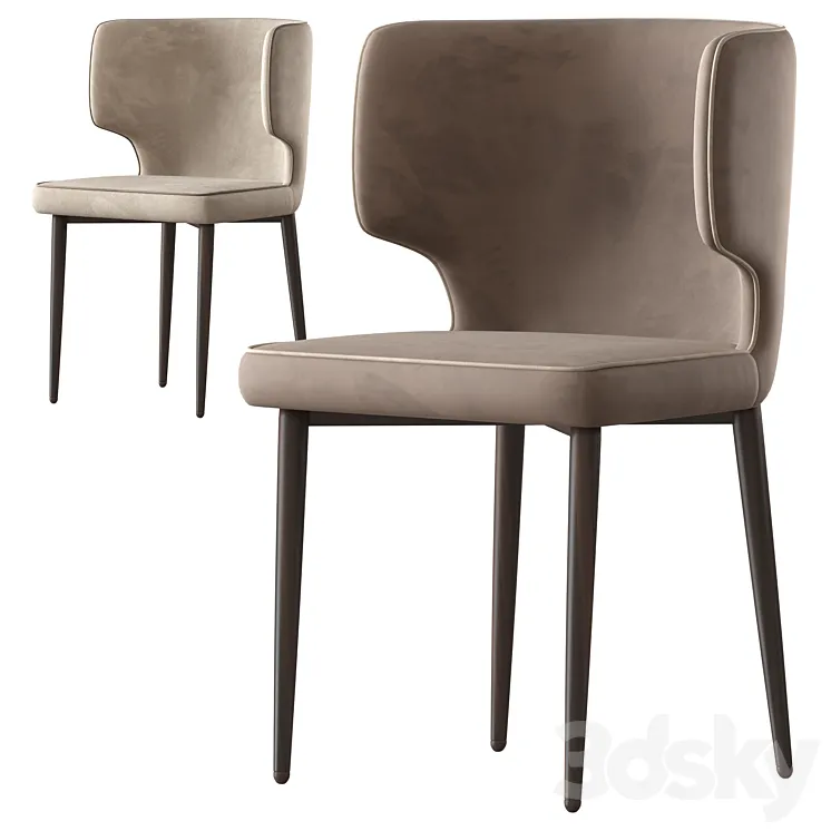Mateo Chair by StoolGroup 3D Model Free