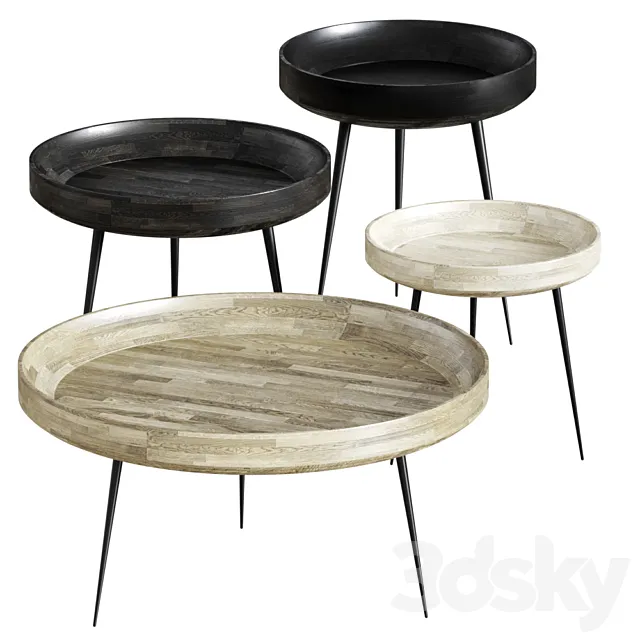 Mater Bowl Table 3D Model