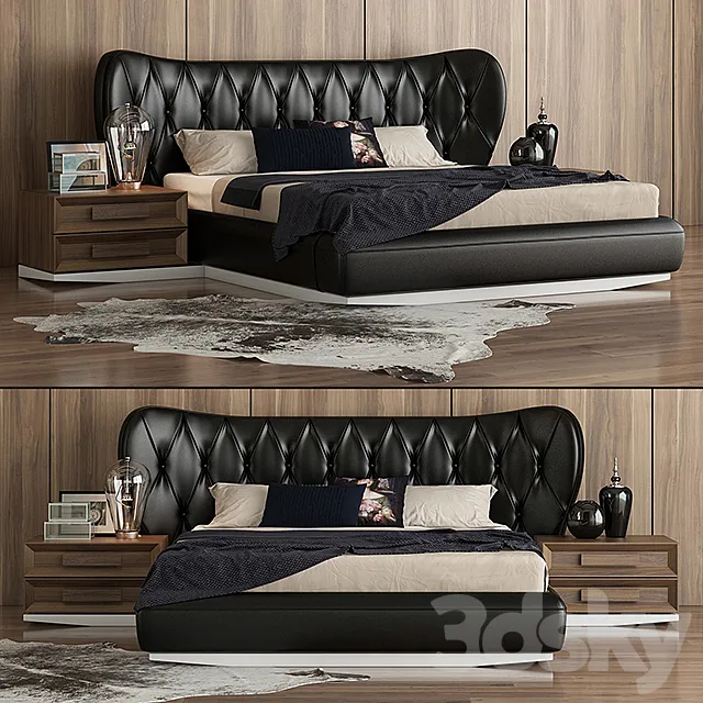 Matera bed 3D Model