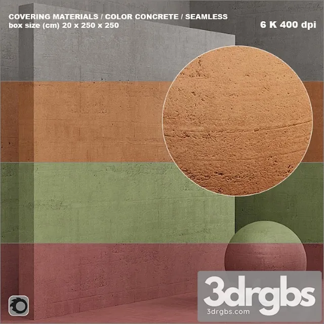 Material Seamless Coating Concrete Plaster Set 58 3D Model Free