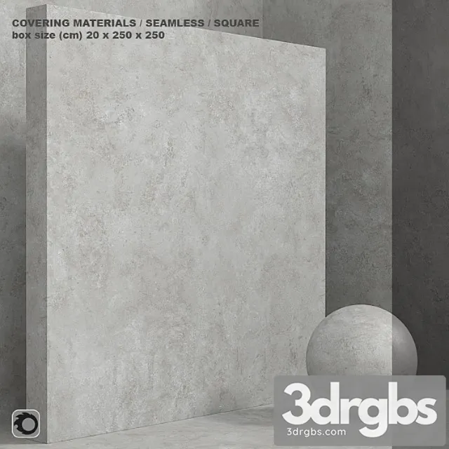 Material (seamless) - concrete plaster set 118 3D Model Free