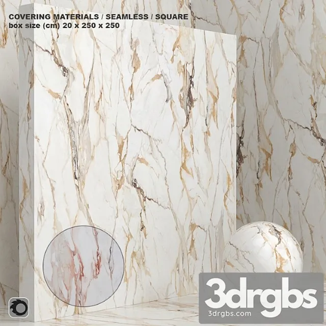 Material (seamless) - marble plaster set 115 3D Model Free