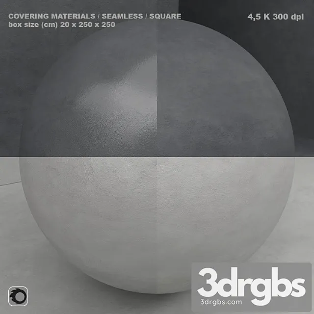 Material Seamless Micro Concrete Plaster Set 80 3D Model Free