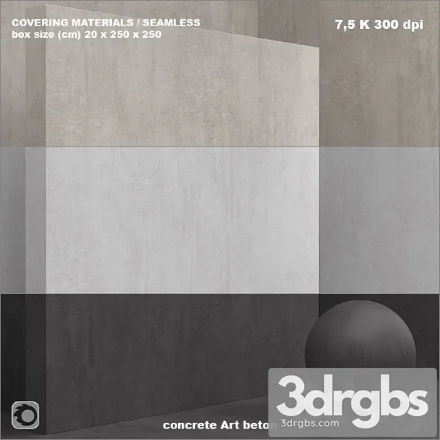 Material (seamless) - microconcrete concrete plaster set 69 3D Model Free