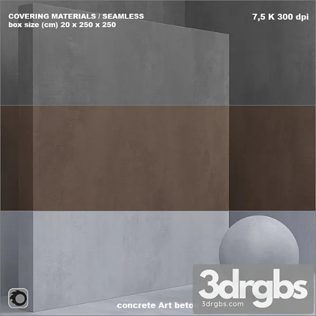 Material Seamless Microconcrete Concrete Plaster Set 72 3D Model Free