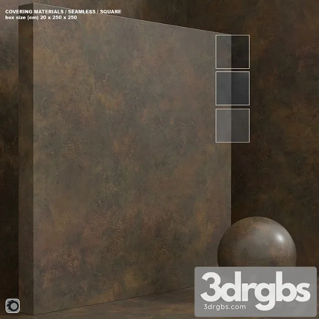 Material Seamless Plaster Concrete Metal Set 160 3D Model Free