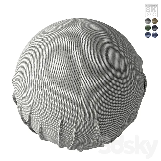 Material Set 3 FlexWool 3D Model