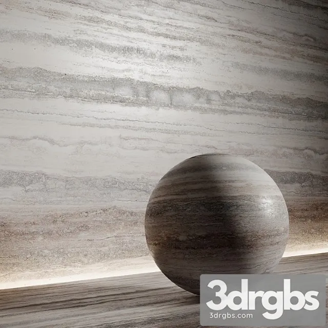 Material Stone Travertine 6 BPR Seamless Free Download